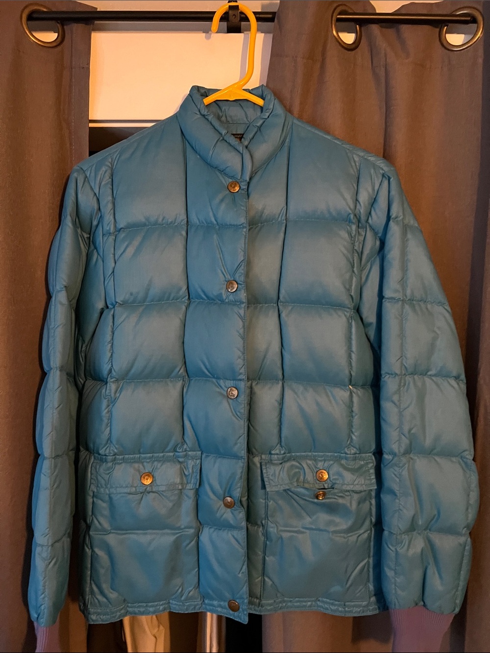 Bauer Teal Quilted Puffer Jacket - Women's